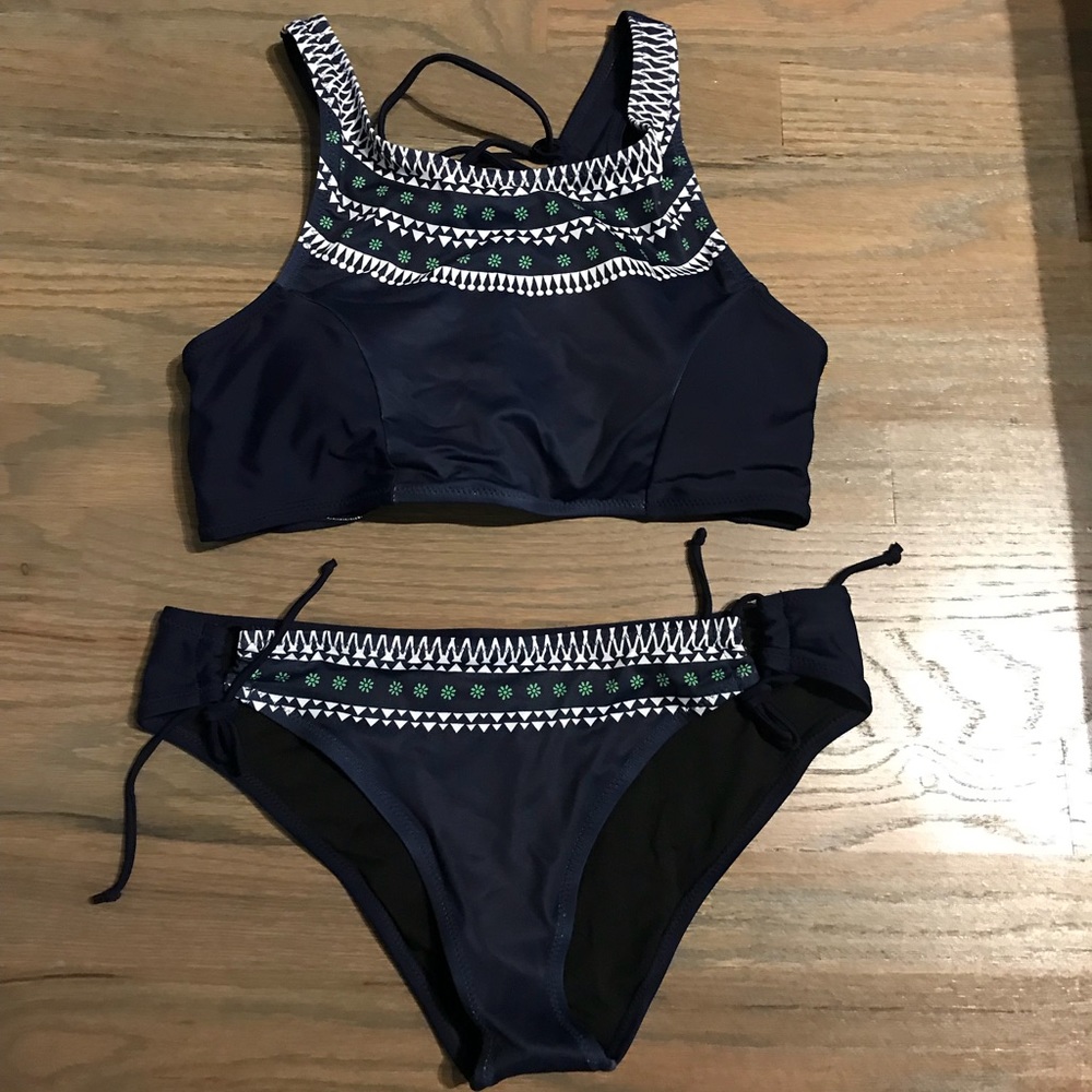 Navy Bikini Set - size medium